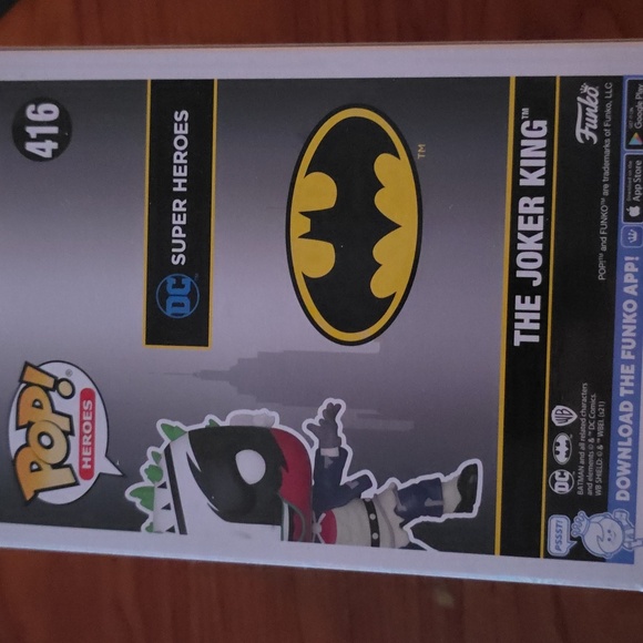 Funko Pop! Heroes The Joker King - Black, Red, White, Green - Picture 3 of 6